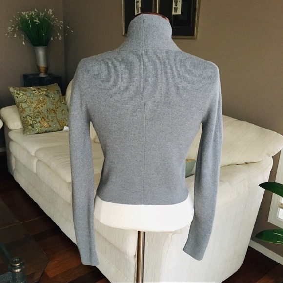 Elie TAHARI 100% Extrafine Merino Wool Cardigan S - Picture 3 of 10